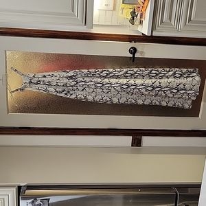 ENDLESS ROSE M animal print lined jumpsuit. Tie closure, 2 pockets NWT